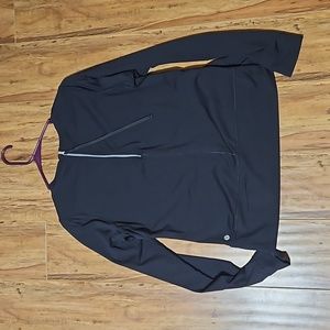 Lululemon zip back popover shirt